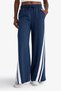 E7719Axnv238 Navy Blue Defactofit Wide Leg Wide Leg Striped Standard Length Athlete Pants - 7