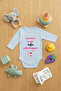 Baby Bodysuit with Snap Fasteners Printed Cute Bodysuit with Writing Selfie Friend Printed
