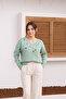 Bead Detailed V-Neck Knitwear Sweater - 2