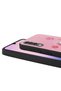 Galaxy A70 Case Shining Embossed Iconic Figure Nxxa Amas Silicone Cover - Purple - 4