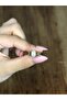 Natural Stone Pink Quartz Stone Antique Model Women's Adjustable Ring Euy81Pk - 3