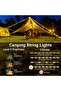 Camping Fairy Lights with 8 Modes (USB, Portable) 10m Rollable IP65 Waterproof - 2