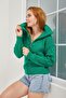 Women's Zippered Knitwear Sweater Half Turtleneck Comfortable Fit Oversized Styles |   Autumn Winter Combination - 3