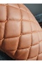 Leather 45X45 Throw Pillow (Filled) Living Room Cushion, Cushion, Gold Leather, Cushion Sofa Cushion, Pillow - 3