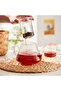 SKÄLRYTA Teapot, clear glass, 1 l - 3