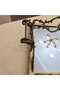 Metal Casting Tray with Handle Antique Yellow 46*32 cm - 4