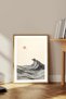 One Piece Wooden Framed Living Room Hall Kitchen Painting Tk1681