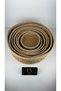 7-Piece Wicker Basket Bread Holder Towel Rack Bathroom Organizer Basket Decorative Object Trinket Ornament Living Room Decor - 3
