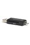 قارئ وكاتب بطاقات SD/TF متعدد الوظائف DRK-297 DARK UCR204 مع منفذ USB/Micro USB - 6