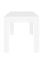 Dining Table White 140x74.5x76 cm Engineered Wood - 2