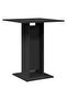 Bistro Table Black 60x60x75 cm Engineered Wood - 5