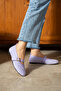 Milan Lila Suede Band Detail Babette Shoes - 2