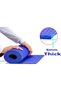 Non-Slip Yoga Mat EM-9308-B 6mm PVC for Yoga, Pilates, HIIT & Home Workouts Blue - 4