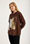 Gilded Panel Patterned Sweatshirt - 2