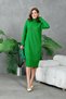Women's Turtleneck Winter Knitwear Dress - 5