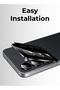 Camera Lens Protector for Samsung S25 FE – Premium Black Shield - 7