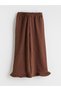 Alita City Lcw Kids Brown Striped Standard & Regular Wide Leg Girls' Pants with a Difference