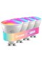 GU10 WiFi Smart LED Bulbs 400LM RGBWW, Dimmable, Alexa & Google, Music Sync - 4 Pack