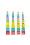 Stackable educational blocks set, 10 boxes – Learn numbers 1-10, interactive game