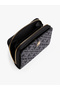 Women's Th Monogram Logo Patterned Zippered Interior Compartment Black Wallet Aw0Aw17957-Bds - 2