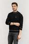 100% Wool Crew Neck Sweater Men's Sweater 6D1Mxh 1Mjlz F036 - 2
