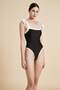 Solid One-Piece Swimsuit