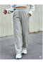 3-Piece Winter Black Gray Navy Wide-Leg Winter Sweatpants Set Plus Size Comfortable Fabric - 3