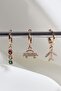 Vip Collection 3-Piece Gold Hoop Earrings