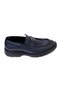 Buckle Loafer Navy Blue Shoes - 2