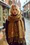 Women's Angora Shawl Scarf - 2