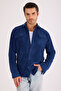 Men's Regular Fit Corded Fabric Thick Velvet Lumberjack Shirt Jacket - 5