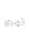Lower bearing hinge for gate diameter 70 mm - 2