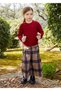 Abel&Luls Girlx Children's Plaid Winter Pants 5717