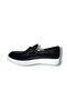 Rasgo 5130-26 Leather Bow Buckle Men's Shoes Black White - 3