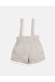 Girls Solid Strappy Shorts - 4