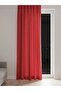 Red Soft Backdrop Curtain Without Pleats, No Ironing Required, Blackout and Backdrop Curtain