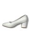 Cshoes 176-26 Skin Leather Square Heeled Women's Shoes - 3