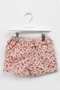 Girls Floral Drawstring Shorts