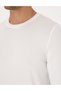 Ecru Slim Fit Crew Neck Knitwear Sweater 50316798-Vr019 - 7