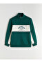 Stand Collar Printed Men's Sweatshirt - 5