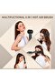 5-in-1 Hair Dryer Brush, Hot Air Styler with Negative Ion Technology - 5