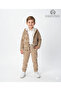 Boys' Shirt, Cardigan and Trousers 3-Piece Set