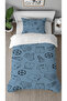 Football Field Ball Champion Patterned Digital Printed Special Design Stylish Children's Bedding Set Without Sheets