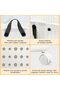 Collapsible Laundry Basket with Wheels & Handle — Foldable 40L Clothes Hamper - 8