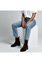Brown Suede Genuine Leather Front Metal Zipper Women's Thick Heeled Boots - 5