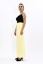Yellow Long Pencil Skirt - 3