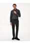 Smoked Slim Fit Fabric Trousers 50311807-Vr058 - 3