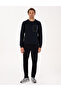 Navy Blue Slim Fit Double Leg Sweatpants 50314209-Vr033