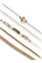 Five-Piece Combination Turtle Detailed Bracelet - 2