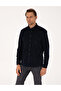 Navy Blue Regular Fit Long Sleeve Shirt 50310139-Vr033 - 3